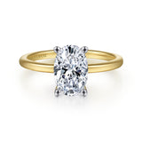 14K Yellow Gold, 14K White Gold Engagement Ring ER15960R6M4JJJ