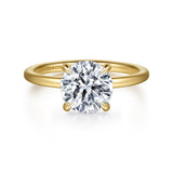 14K Yellow Gold, 14K White Gold Engagement Ring ER15972O8M44JJ