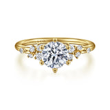 14K Yellow Gold Engagement Ring ER15973R4Y44JJ