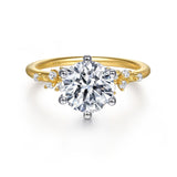 14K Yellow Gold Engagement Ring ER15973R4Y44JJ