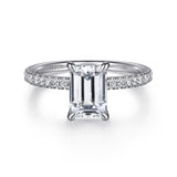 14K White Gold Engagement Ring ER16058E8W44JJ