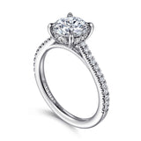 14K White Gold Engagement Ring ER16131R6W44JJ