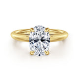 14K White Gold Engagement Ring ER16132O8W4JJJ