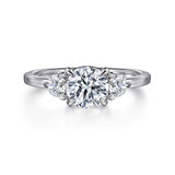 14K White Gold Engagement Ring ER16136R4W44JJ