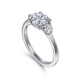 14K White Gold Engagement Ring ER16136R4W44JJ