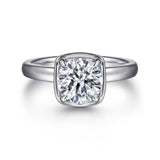 14K White Gold Engagement Ring ER16189R6W44JJ
