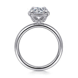 14K White Gold Engagement Ring ER16189R6W44JJ