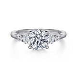 14K White Gold Engagement Ring ER16192R6W44JJ