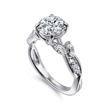 14K White Gold Engagement Ring ER16195R6W43JJ