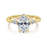 14K Yellow Gold Engagement Ring ER16198R6Y43JJ