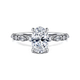 14K White Gold Engagement Ring ER16233R6W44JJ