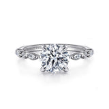 14K White Gold Engagement Ring ER16233R6W44JJ