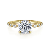 14K White Gold Engagement Ring ER16233R6W44JJ