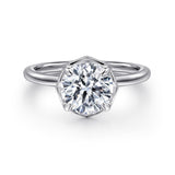 14K White Gold Engagement Ring ER16236R6W44JJ