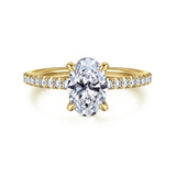 14K White Gold Engagement Ring ER16321E6W44JJ
