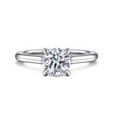 14K White Gold Engagement Ring ER16339R6W44JJ