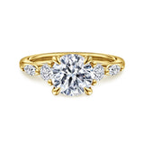 14K Yellow Gold Engagement Ring ER16406R8Y44JJ