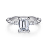 14K White Gold Engagement Ring ER16423E6W44JJ