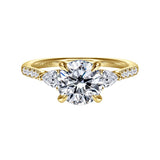 14K White Gold Engagement Ring ER16486R6W44JJ