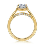 14K Yellow Gold Engagement Ring ER16491R6Y44JJ