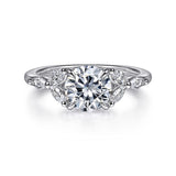 14K White Gold Engagement Ring ER16495R6W43JJ