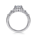 14K White Gold Engagement Ring ER16495R6W43JJ