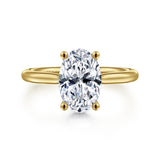 14K Yellow Gold Engagement Ring ER16512R8Y44JJ