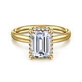14K White Gold Engagement Ring ER16567R8W44JJ