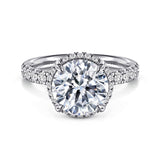14K White Gold Engagement Ring ER16568R8W44JJ
