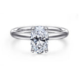 14K White Gold Engagement Ring ER16571E12W4JJJ