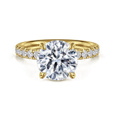 14K Yellow Gold Engagement Ring ER16572R8Y44JJ