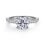 14K White Gold Engagement Ring ER16620R8W44JJ
