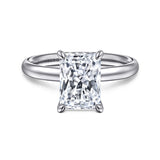 14K White Gold Engagement Ring ER16622R12W44JJ