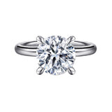 14K White Gold Engagement Ring ER16622R12W44JJ