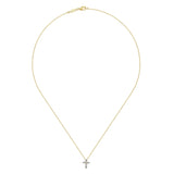 14K White Gold Necklace NK2666Y44JJ