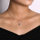 14K White Gold Necklace NK3118W45JJ