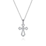 14K White Gold Necklace NK3148W45JJ