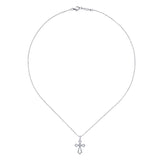 14K White Gold Necklace NK3148W45JJ