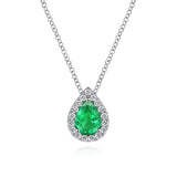 14K White Gold Necklace NK3603W45EA