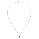14K White Gold Necklace NK3603W45EA