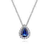 14K White Gold Necklace NK3603W45SA