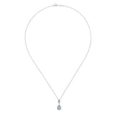14K White Gold Necklace NK3838W45JJ