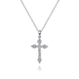 14K White Gold Necklace NK4811W45JJ