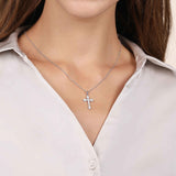 14K White Gold Necklace NK4811W45JJ