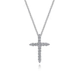 14K White Gold Necklace NK4816W45JJ