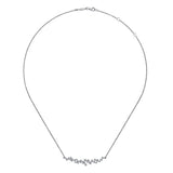 18K White Gold Necklace NK4968W84JJ