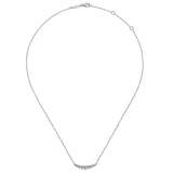 14K White Gold Necklace NK5322W45JJ