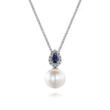14K White Gold Necklace NK5560W45MC