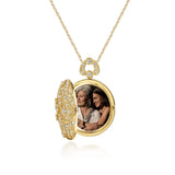 14K White Gold Necklace NK5688Y45JJ