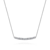 14K White Gold Necklace NK5791W45JJ